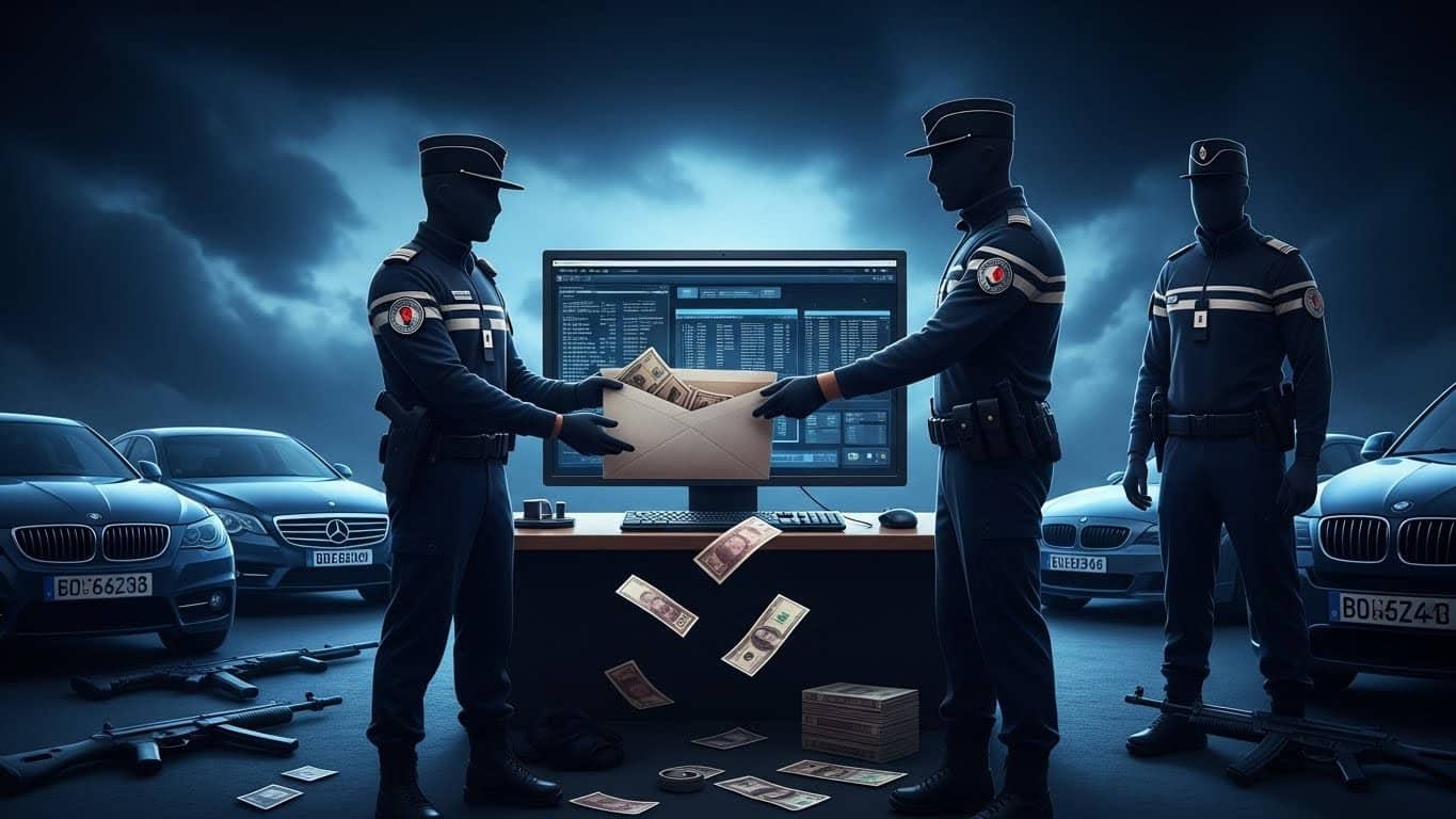 Découvrez l'affaire choc impliquant gendarmes et policiers municipaux poursuivis pour corruption liée au crime organisé. 160 000 euros de flux suspects : détails exclusifs sur cette enquête majeure.
