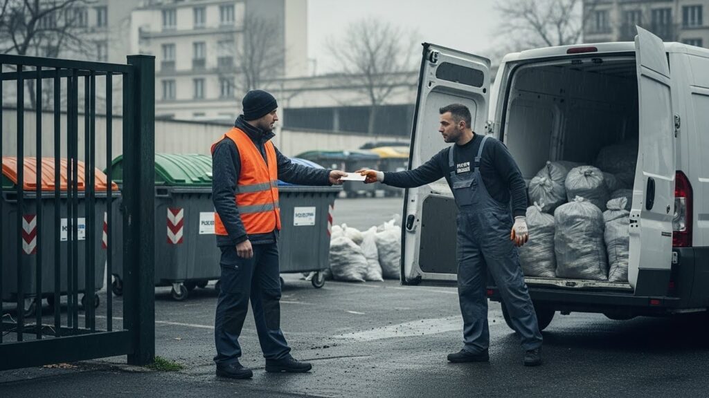 Corruption Déchetteries Paris : Billets Contre Déchets