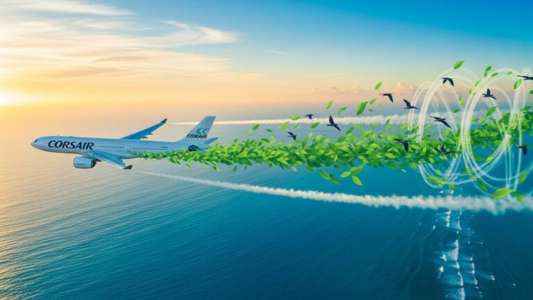 Corsair Économise 3000 Tonnes de Fioul : Sa Stratégie Verte