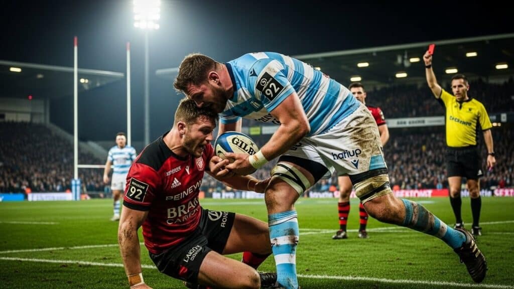 Coup de Tête en Top 14 : Tarrit Suspendu 5 Semaines