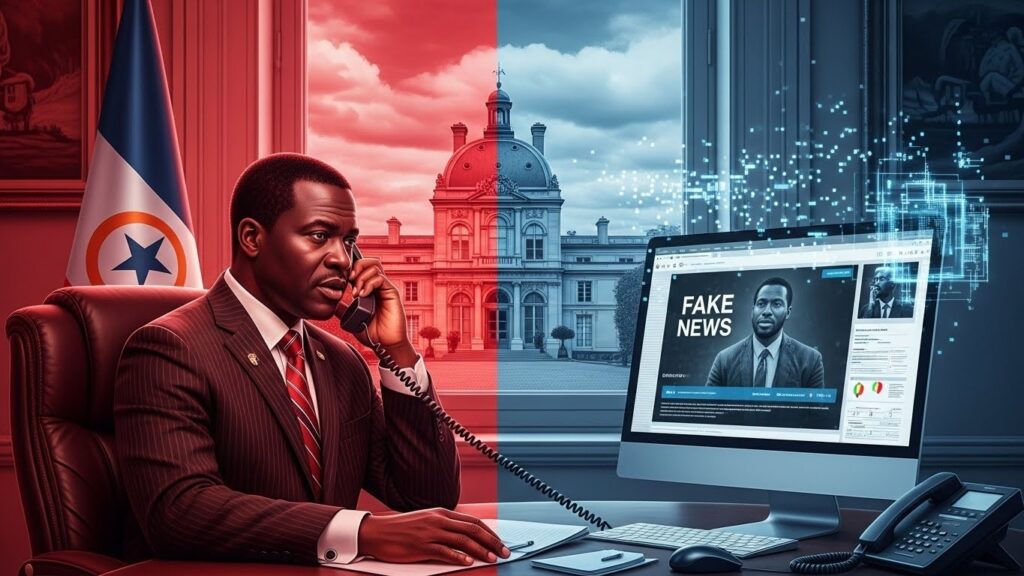 Coup d&rsquo;État en France : Un Président Africain Trompé par une Fake News IA