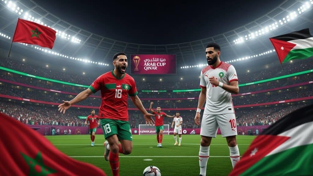 Coupe Arabe : Maroc vs Jordanie en Finale Explosive