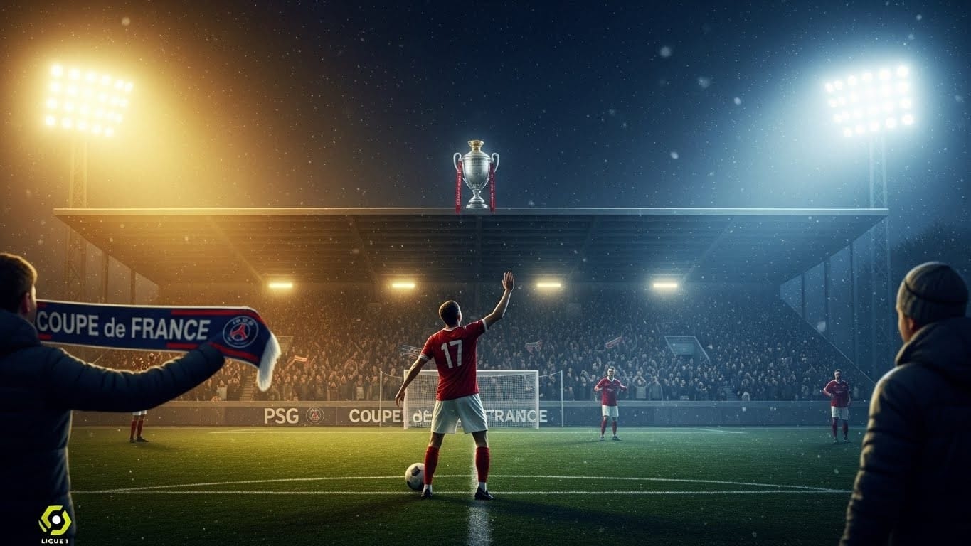 Découvrez le programme complet des 32es de finale de la Coupe de France 2025 : dates, horaires précis et diffusion TV des 32 matchs, dont PSG, Lyon et Lens en prime time !