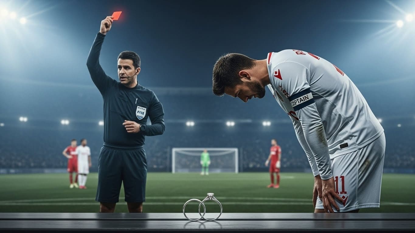 Découvrez l'histoire incroyable du capitaine de Croix qui a fait reporter un match de Coupe de France pour son mariage... mais a été expulsé face à Reims. Un week-end contrasté !