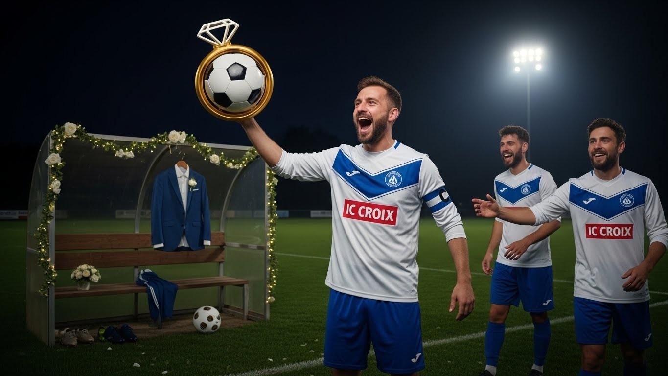 Découvrez comment un mariage a forcé l’inversion des 32es de finale entre Croix et Marcq-en-Barœul. Le capitaine pourra jouer contre Reims avant de dire oui ! L’histoire folle et touchante d’une Coupe de France qui reste magique.