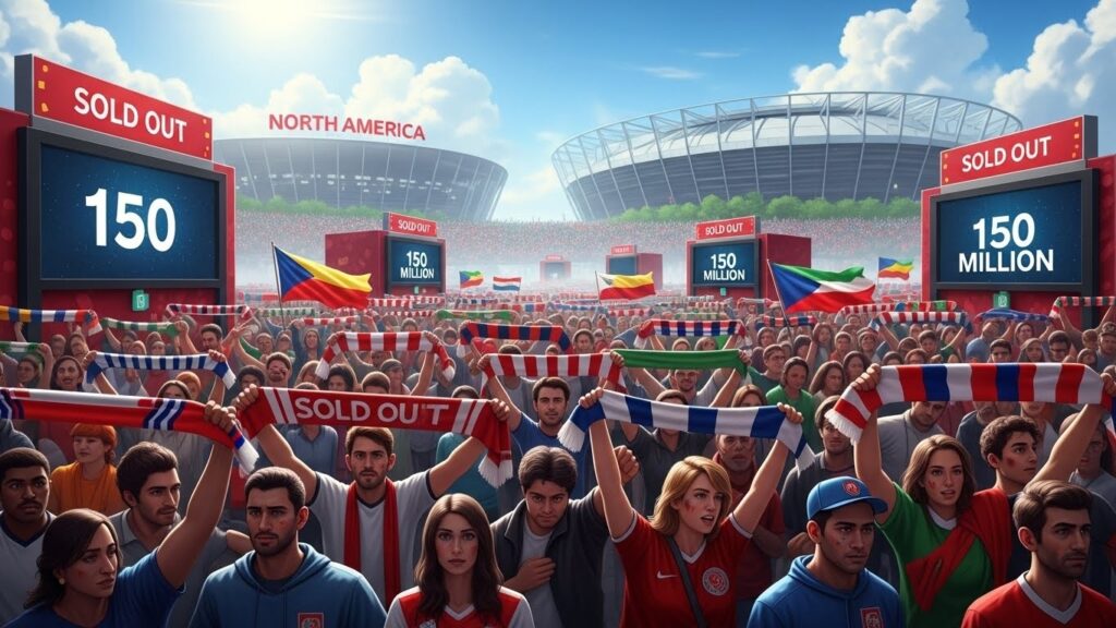 Coupe du Monde 2026 : 150 Millions de Demandes de Billets