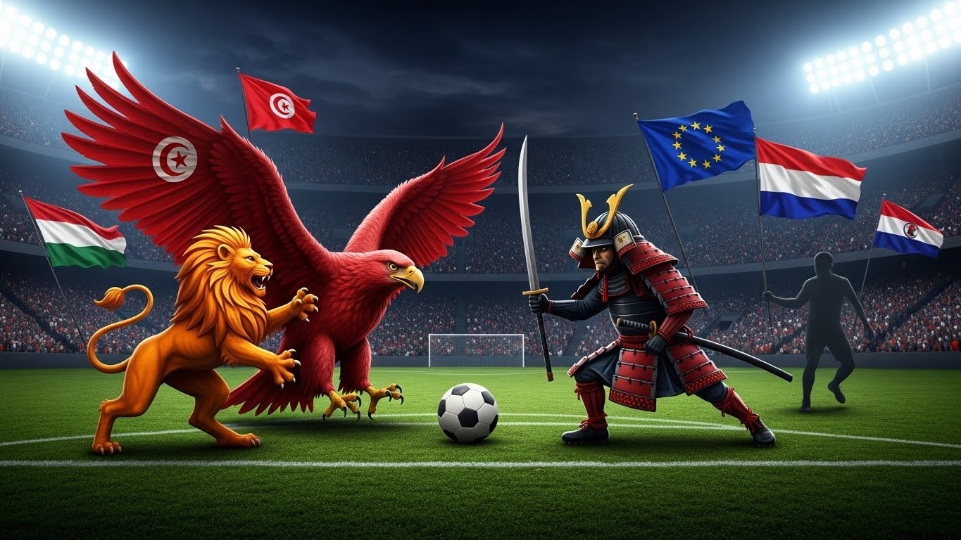 Découvrez le tirage au sort complet de la Tunisie pour le Mondial 2026 : Pays-Bas, Japon et un barragiste européen dans le groupe F. Analyse, calendrier et chances réelles des Aigles de Carthage.