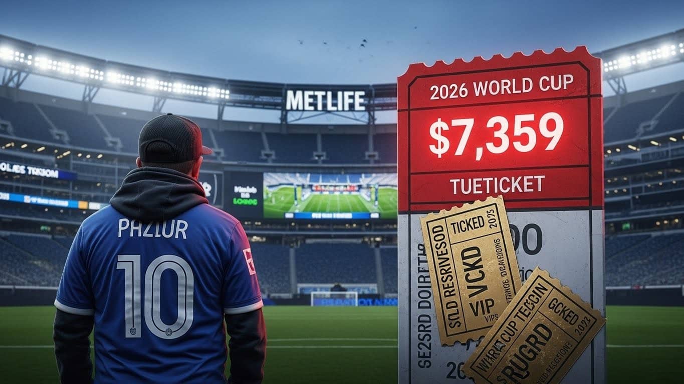 Découvrez pourquoi les billets pour la Coupe du Monde 2026 explosent et risquent d’exclure les vrais supporters. Finale à plus de 7000 €, tarification dynamique… tout y est.