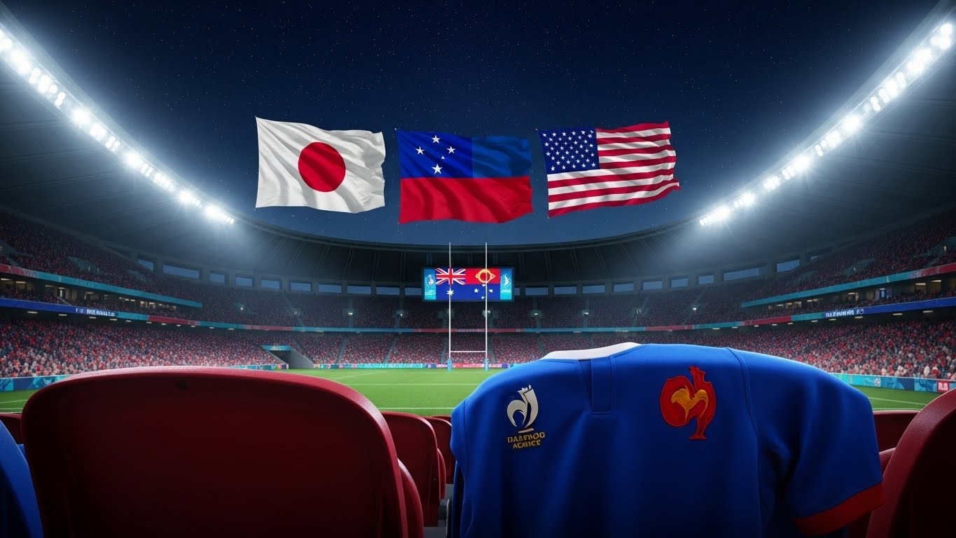 Le tirage au sort de la Coupe du monde de rugby 2027 est tombé ! Le XV de France hérite du Japon, des États-Unis et des Samoa. Une poule abordable ? Décryptage complet du groupe des Bleus et des enjeux à venir.