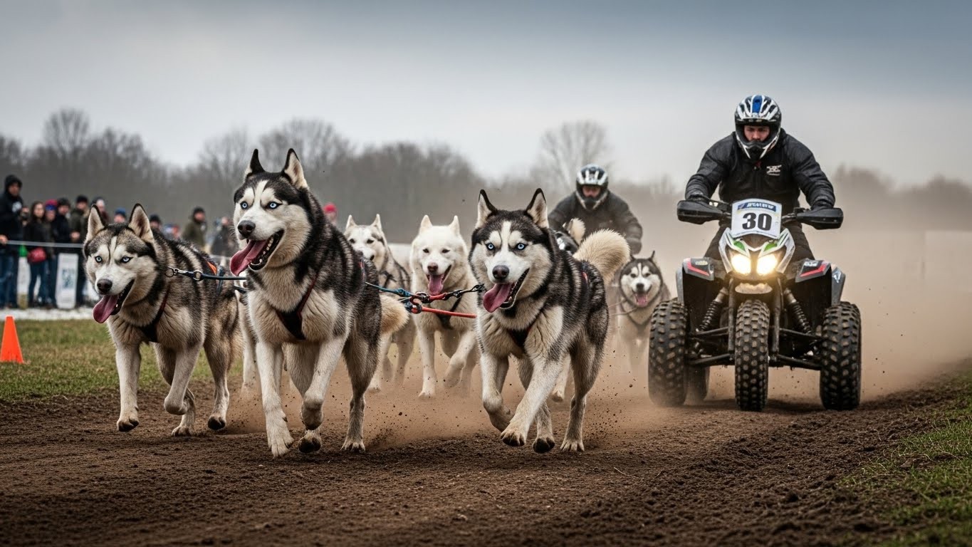 Découvrez l’Odyssée Resbacienne 2025 : 400 huskies et malamutes en compétition sur terre pour le Téléthon en Seine-et-Marne. Un week-end fou de vitesse et de solidarité !