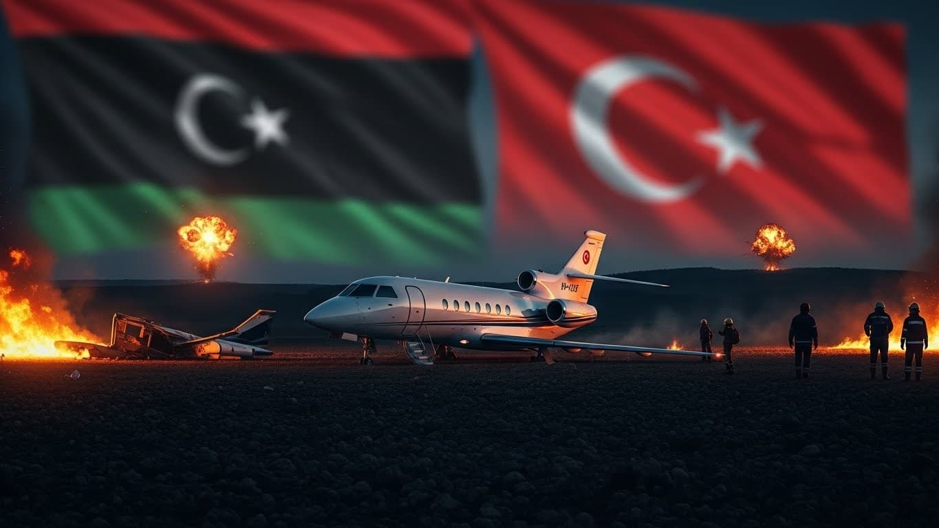 Décès suspect du chef d’état-major de l’Ouest libyen dans un crash d’avion juste après une visite à Ankara. Accident ou incident géopolitique ? Décryptage complet d’un événement qui interroge.