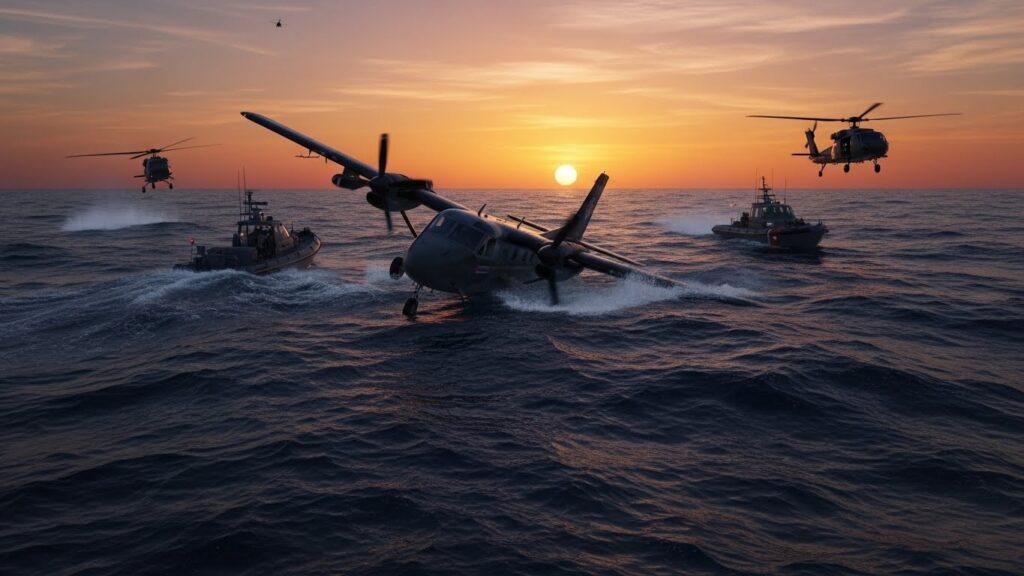 Crash Avion Marine Mexicaine Texas : 5 Morts