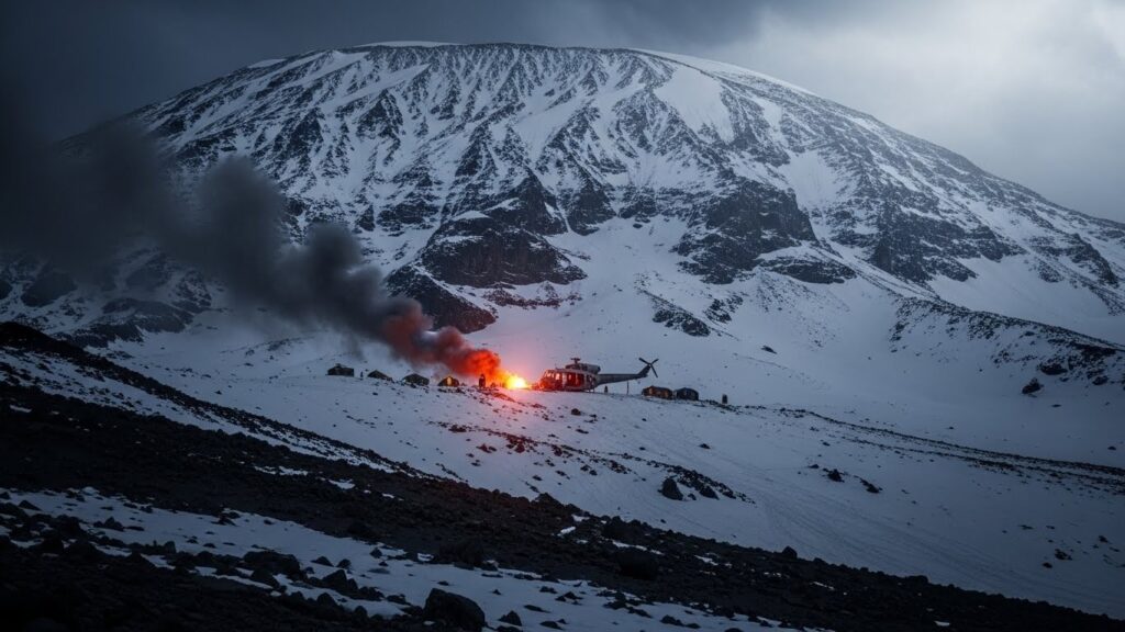 Crash Hélicoptère Kilimandjaro : 5 Morts Touristes