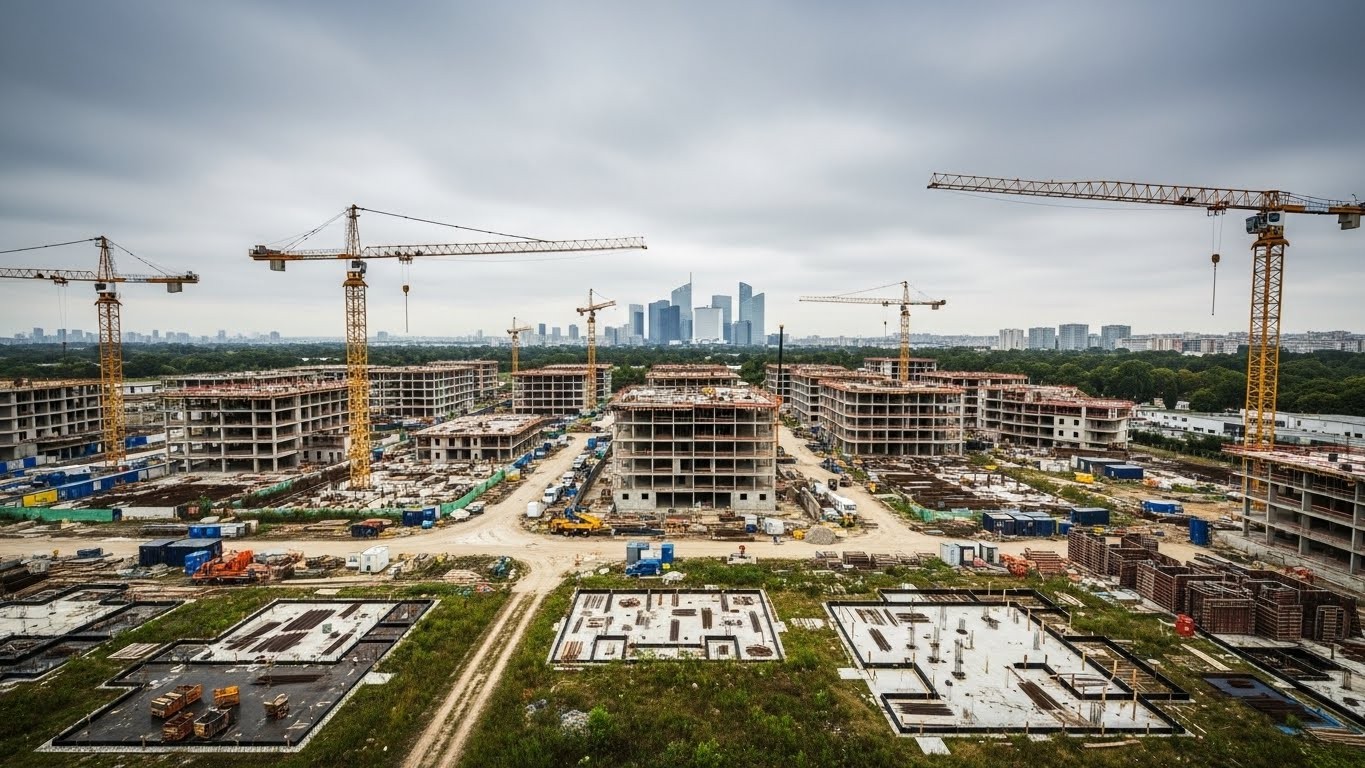 Découvrez les chiffres choc de l'effondrement des constructions neuves en Île-de-France. Reculs jusqu'à -54% par département : causes, conséquences et besoin croissant de logements.