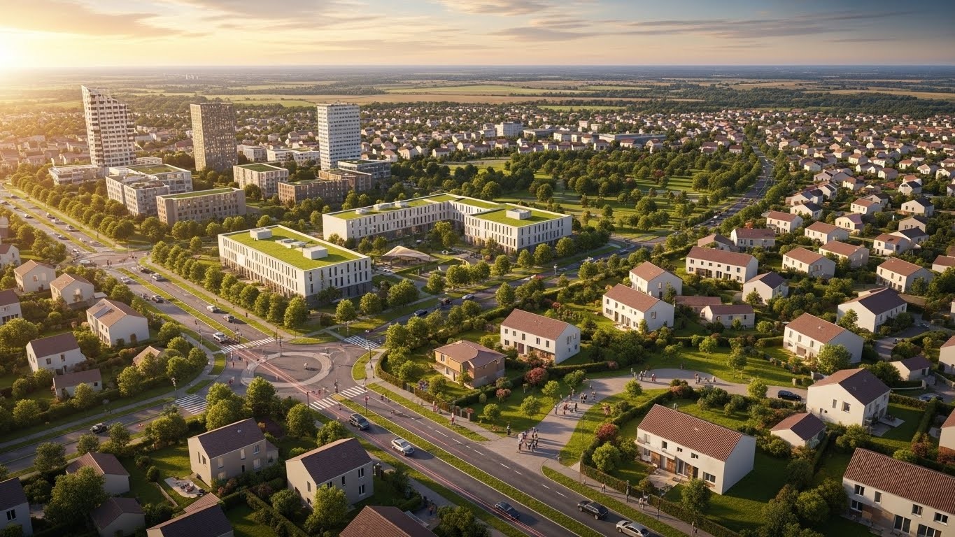 Découvrez pourquoi le Val-d'Oise connaît une forte croissance démographique, dopée par le nord du département. +0,7% par an : un dynamisme qui défie la tendance nationale. Quelles zones attirent le plus ?