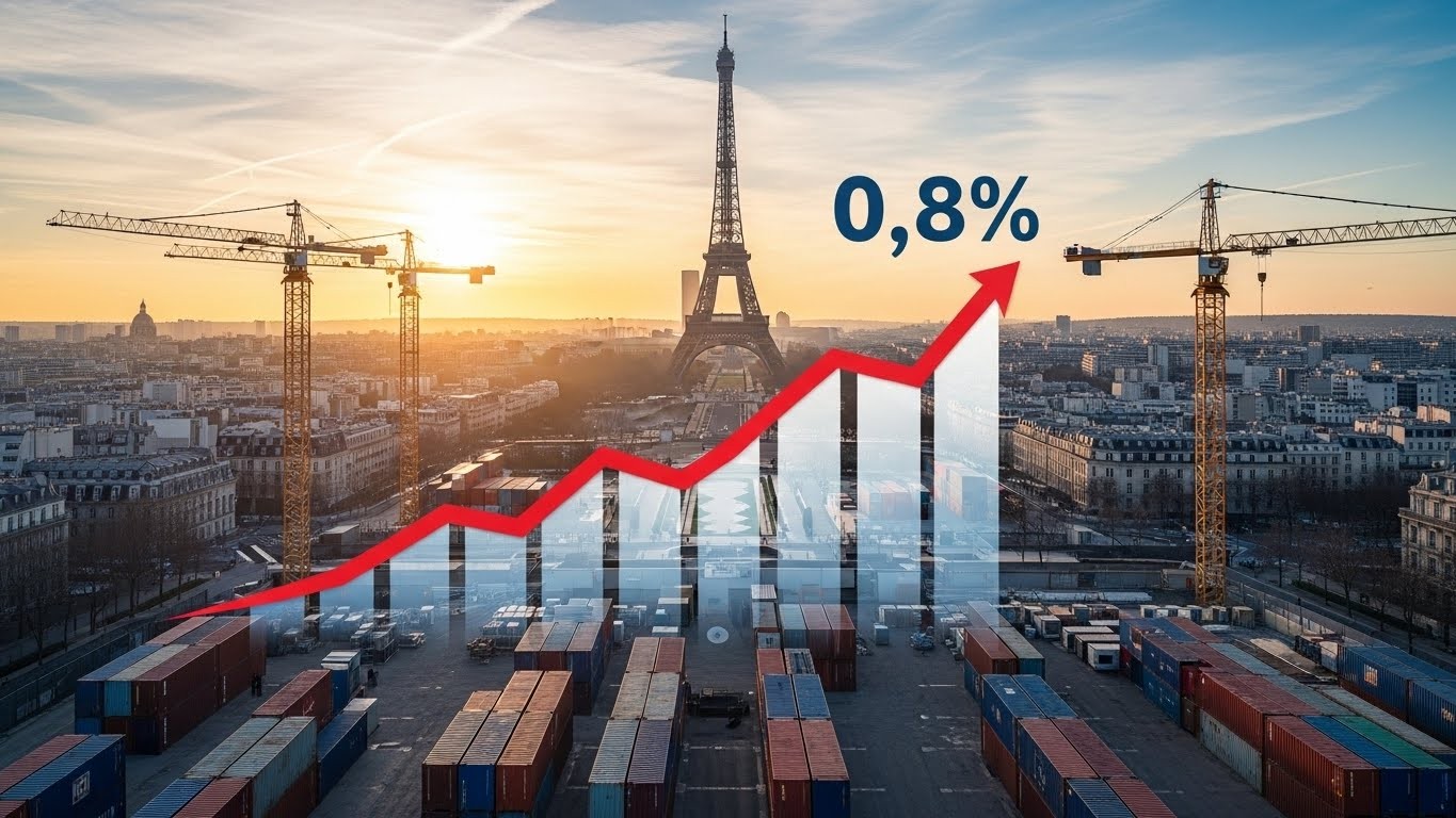 La France pourrait dépasser les 0,7 % de croissance en 2025 pour atteindre au moins 0,8 %. Les entreprises exportent plus et investissent : bonne nouvelle ou simple sursaut ? Décryptage complet.