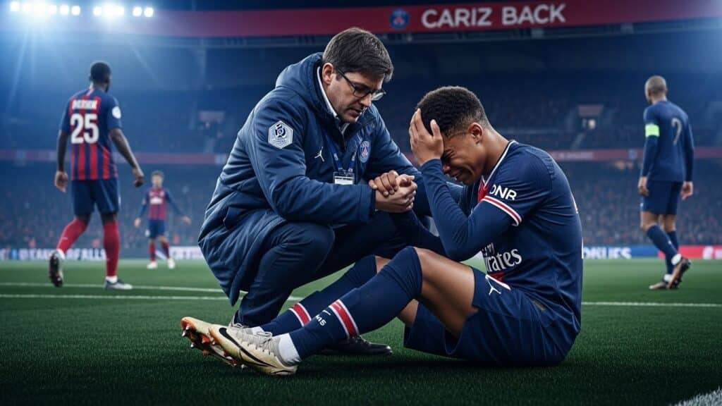 David Boly Blessé en Larmes : Première Amère au PSG