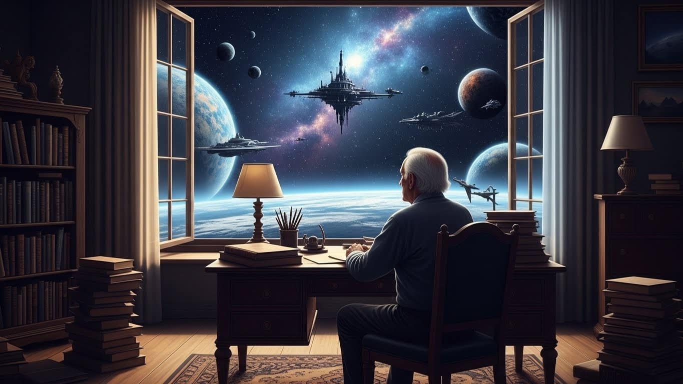 Le grand écrivain de science-fiction Pierre Bordage nous a quittés brutalement à 70 ans. Retour sur une carrière exceptionnelle qui a marqué des générations de lecteurs francophones.