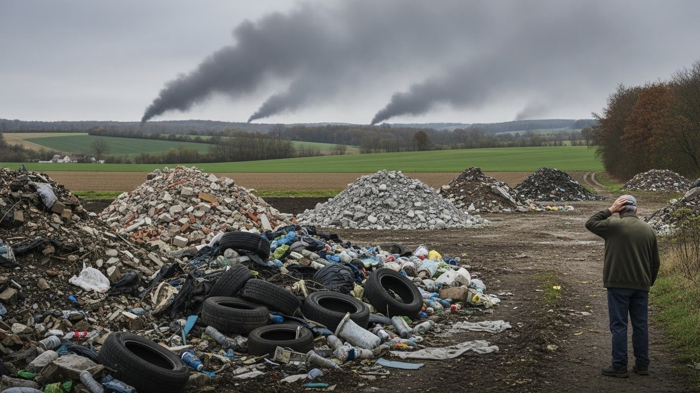 Les décharges sauvages envahissent le Val-d’Oise, polluant champs et bois. Malgré caméras et amendes, le problème persiste. Découverte des impacts et des solutions pour y remédier.