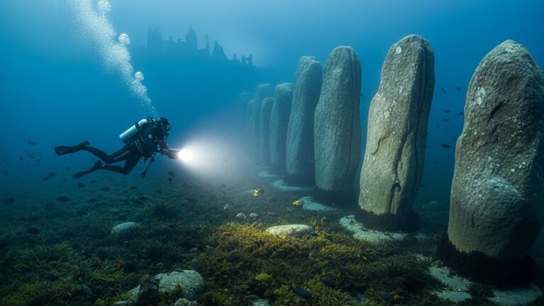 Découverte d&rsquo;un Mur Géant Sous-Marin Près de l&rsquo;Île de Sein