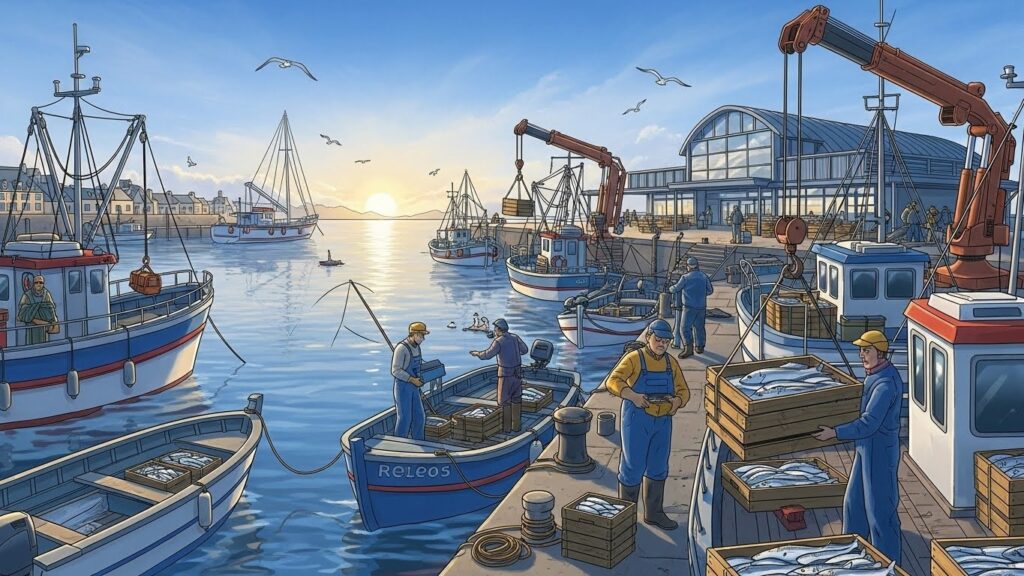 Découvrez la Criée de la Cotinière à Oléron