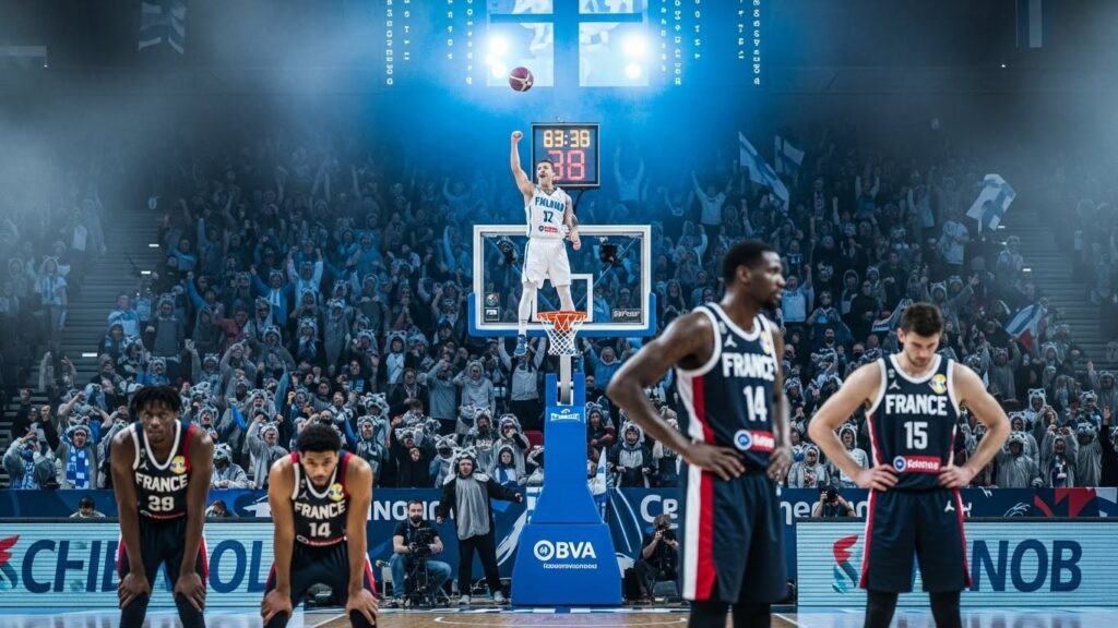 Défaite des Bleus en Finlande 83-76 : Alerte Rouge