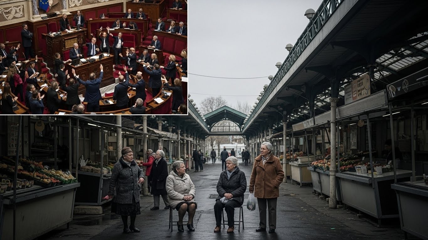 Les Français sont excédés par les débats budgétaires chaotiques à l'Assemblée. Lassitude, désintérêt et appel au dégagisme : découvrez les réactions choc dans une ville moyenne.