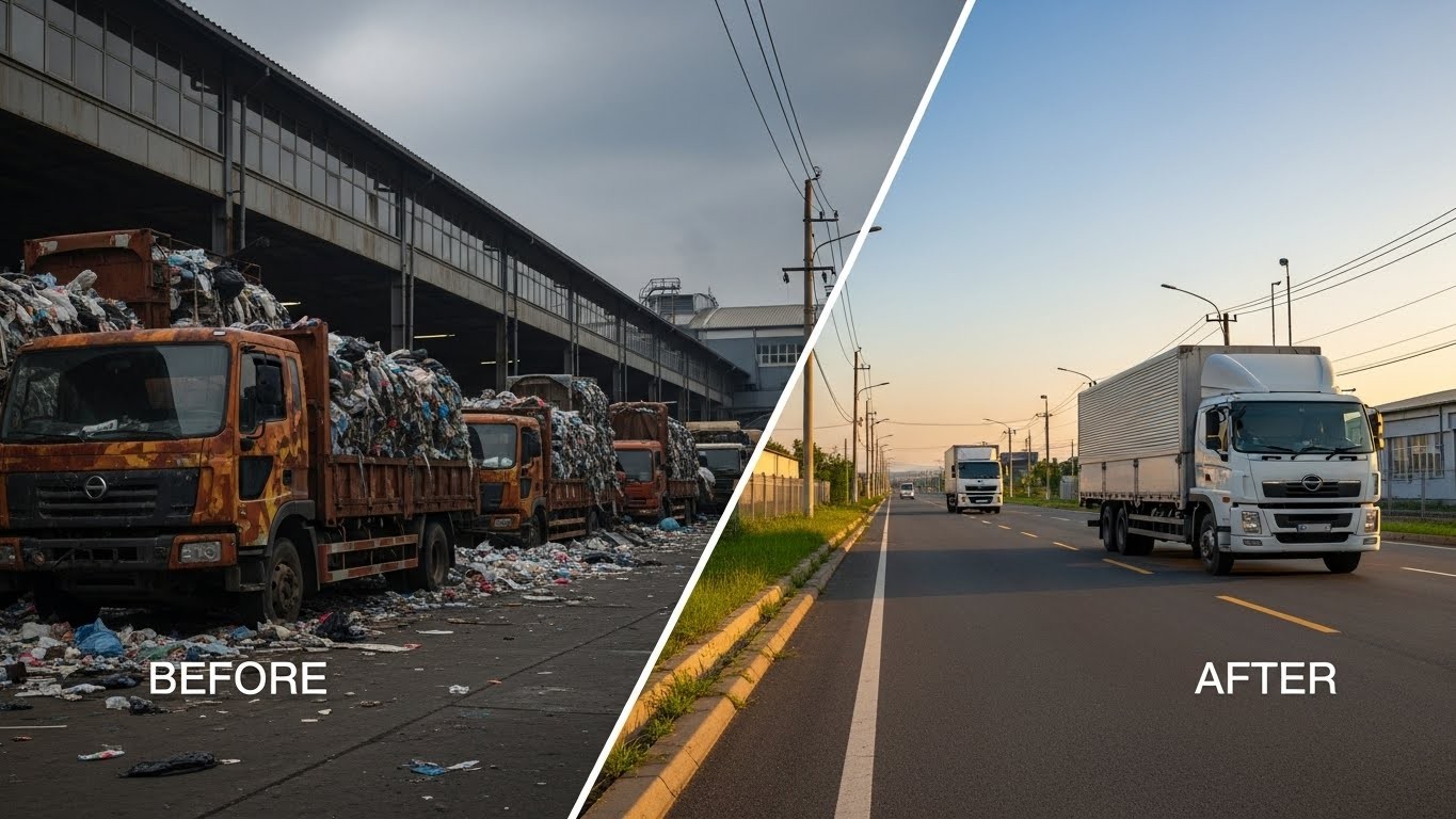 Après dix ans de calvaire, la zone industrielle de Coignières retrouve enfin son visage. Découvrez comment cette commune des Yvelines a vaincu le fléau des épaves de poids lourds abandonnées.