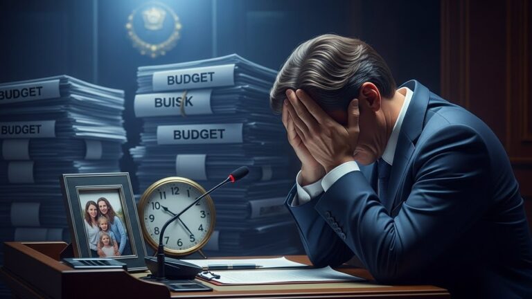 Députés Épuisés par le Budget : Vie de Famille Sacrifiée