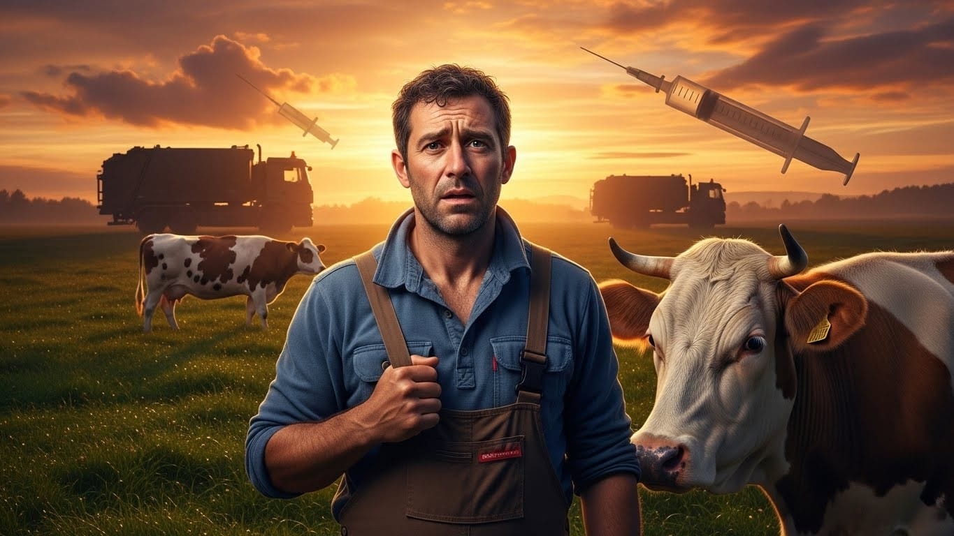 La dermatose nodulaire contagieuse menace les élevages bovins français. Faut-il vacciner massivement ou privilégier l’abattage ? Débat explosif entre éleveurs et autorités sanitaires.