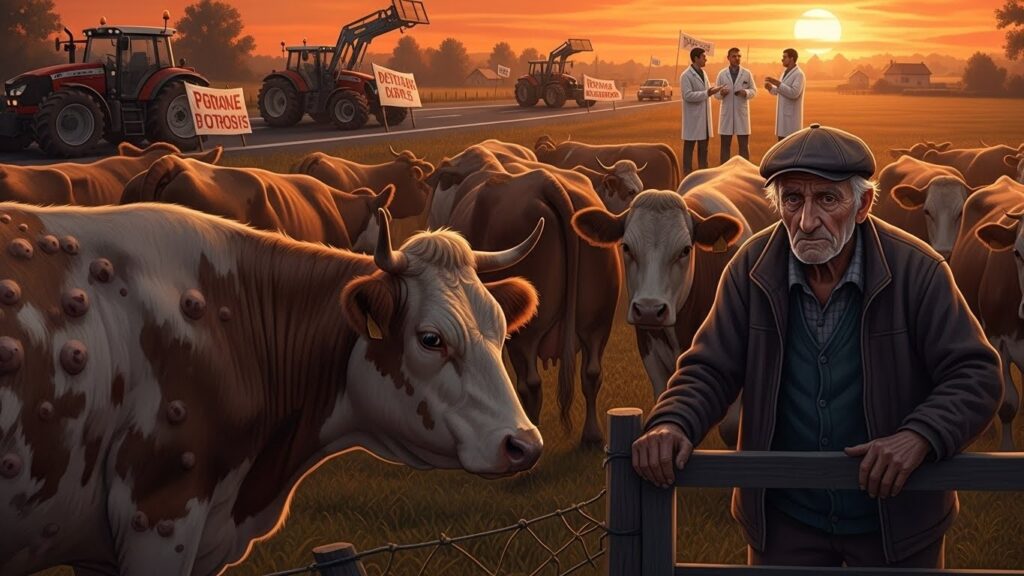 Dermatose Nodulaire : Colère des Éleveurs et Menaces Inédites