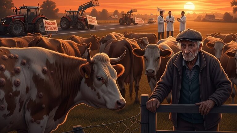 Dermatose Nodulaire : Colère des Éleveurs et Menaces Inédites