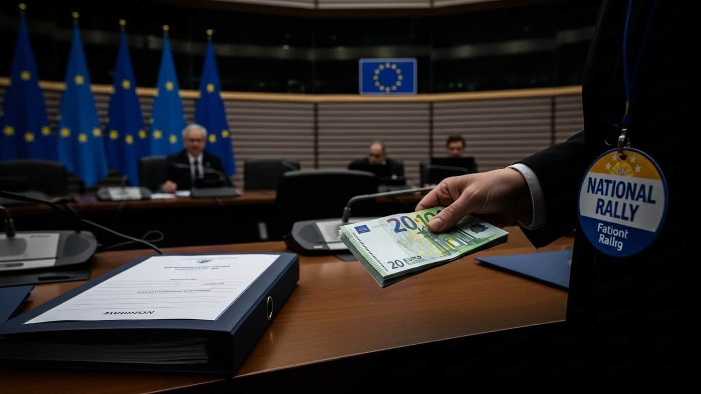 Une association anticorruption porte plainte pour détournement de fonds européens destinés à des eurodéputés RN. Média training ou préparation présidentielle ? Décryptage complet d’une affaire explosive.