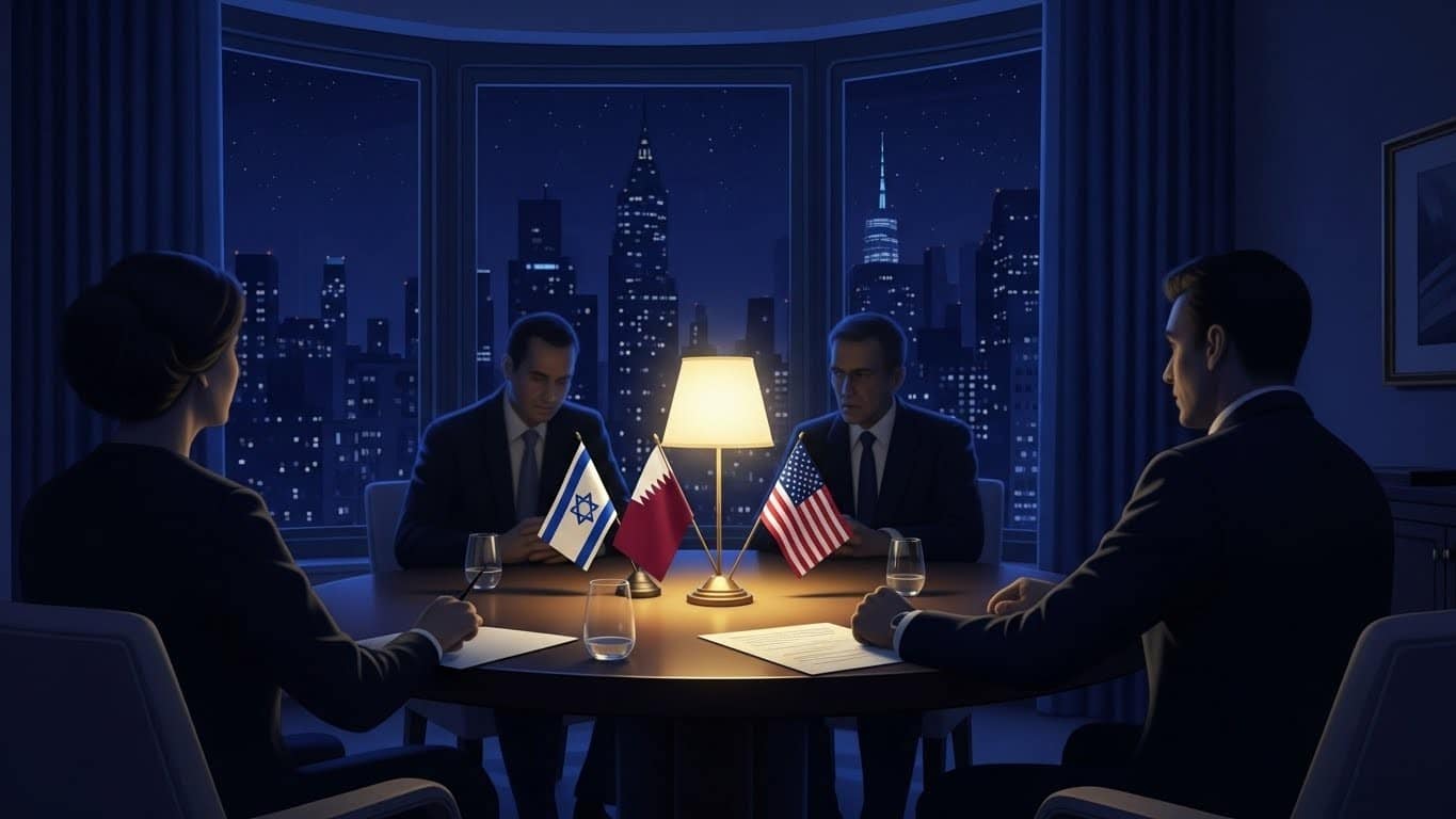 Décryptage exclusif des négociations ultra-confidentielles entre Israël, le Qatar et l’équipe Trump à New York. Un tournant décisif pour la stabilité à Gaza ? Tout ce qu’il faut savoir.