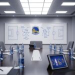 Dispute Draymond Green Steve Kerr en Match NBA