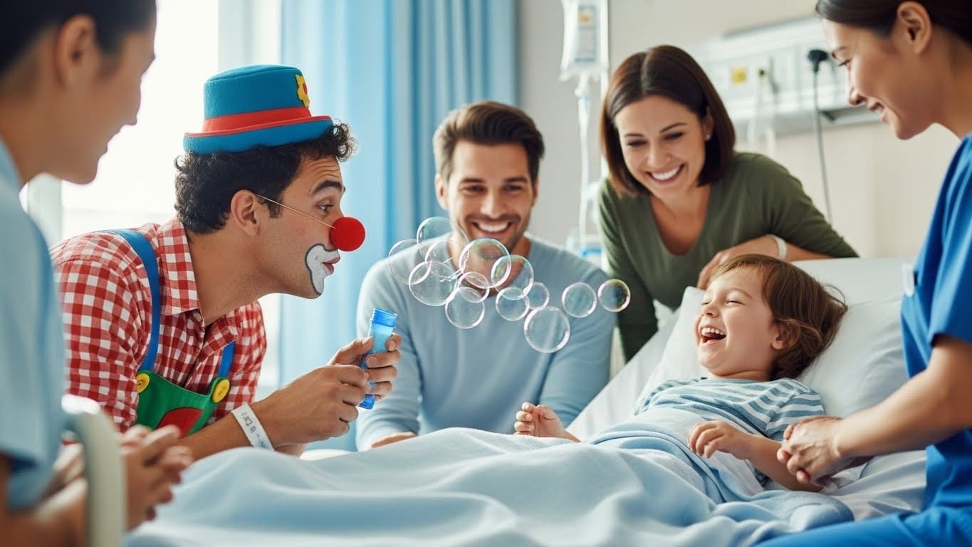Découvrez comment les clowns hospitaliers transforment les séjours pédiatriques depuis 10 ans à Elbeuf. Le rire comme vrai outil thérapeutique qui illumine le quotidien des enfants malades.