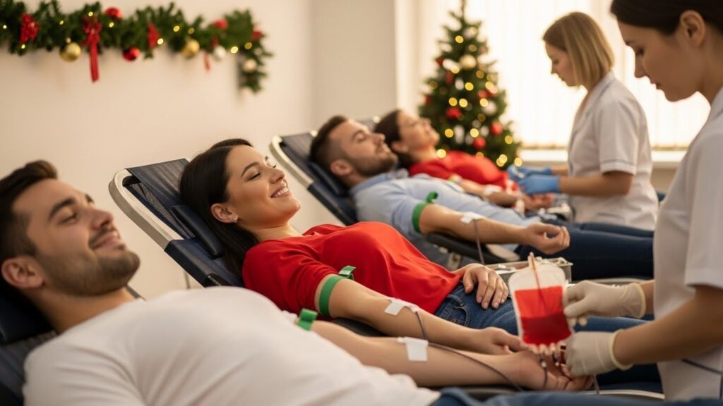 Don de Sang à Noël : Le Plus Beau Cadeau en Val-de-Marne