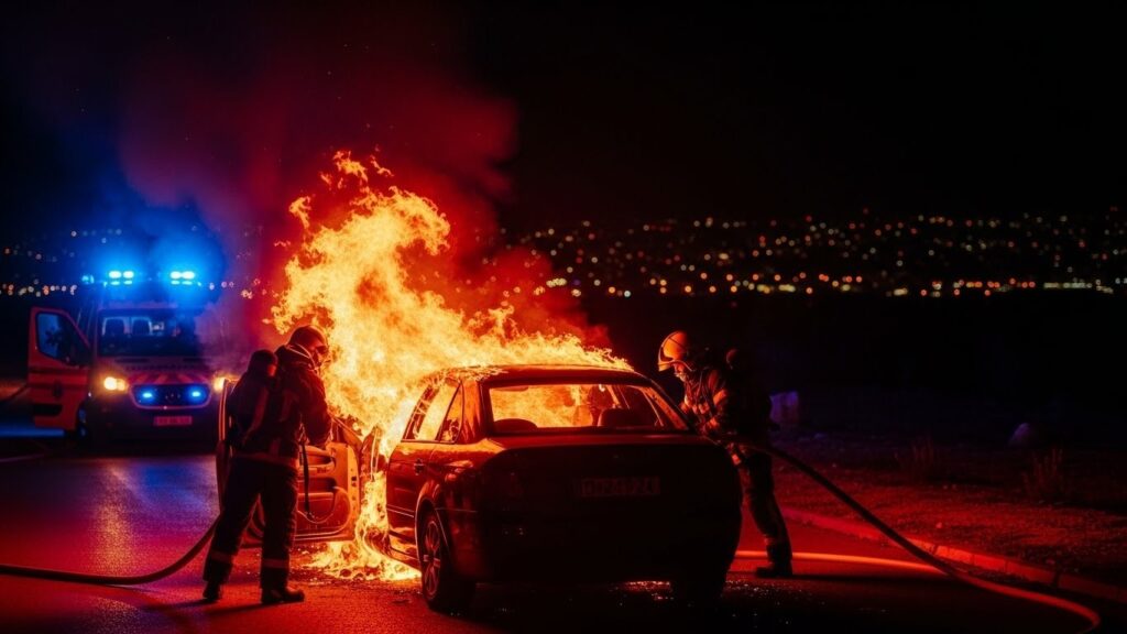 Double Découverte Macabre près de Marseille : Corps Calciné et Blessé par Balle