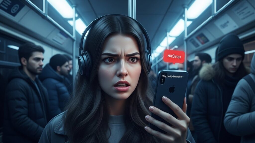 Drague par AirDrop : Ras-le-bol des Femmes Harcelées