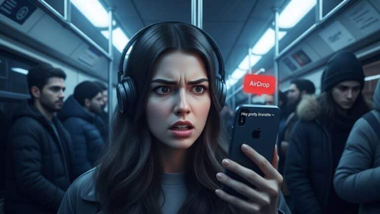 Drague par AirDrop : Ras-le-bol des Femmes Harcelées