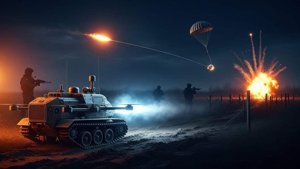 Drone Terrestre Sirko-S1 : L’Ukraine Révolutionne le Déminage