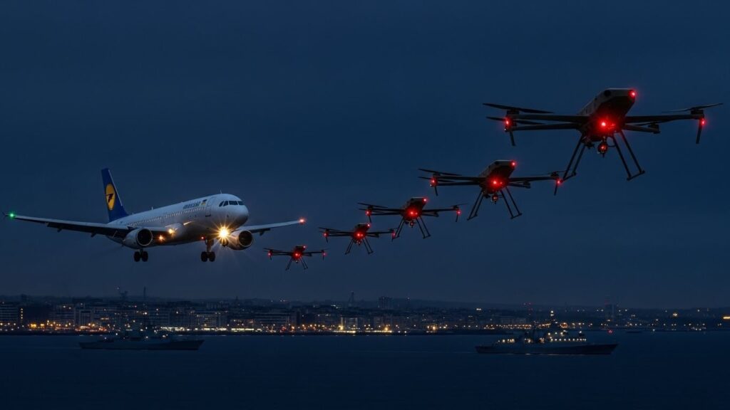 Drones Mystérieux Autour de l’Avion de Zelensky en Irlande