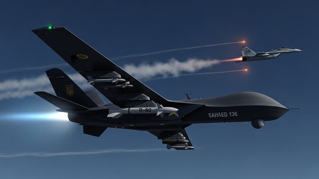 Drones Shahed Armés de Missiles R-60 : La Nouvelle Menace sur l’Ukraine