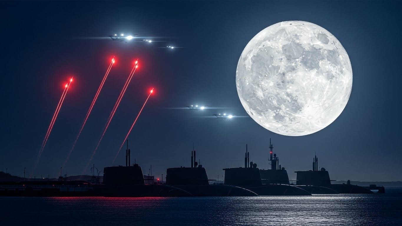 Jeudi soir, fusiliers marins et gendarmes ont tiré sur cinq drones qui survolaient la base secrète de l’Île Longue, cœur de la dissuasion nucléaire française. Que se passe-t-il vraiment au-dessus des SNLE ?