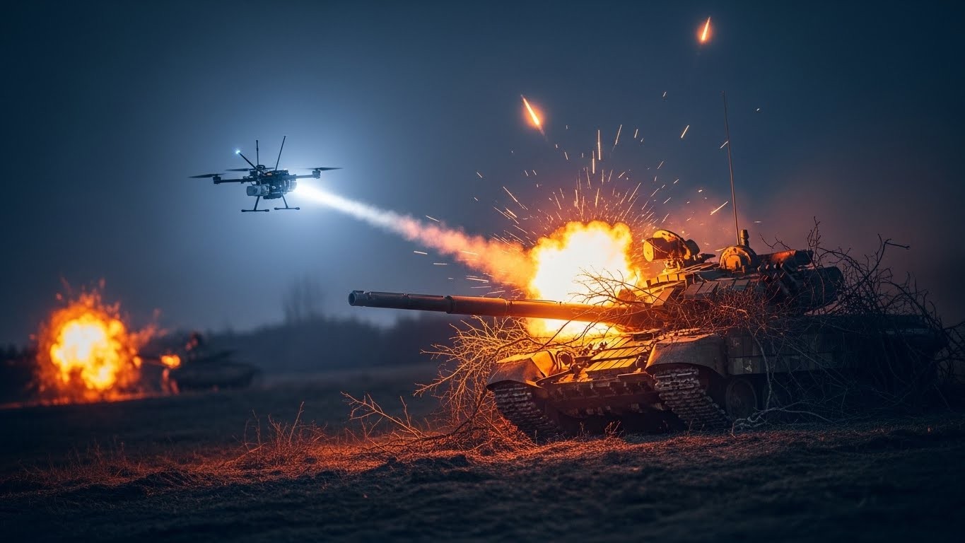 Des drones FPV ukrainiens percent les défenses russes à Koursk en détruisant un char camouflé et plusieurs infrastructures. Une stratégie d'usure qui change la donne sur le front ?