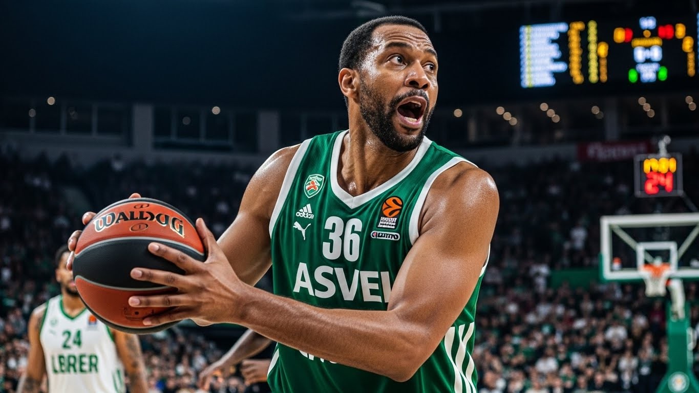 Découvrez Edwin Jackson, vétéran de l'ASVEL à 36 ans, qui refuse le rôle de simple mentor. Motivé comme jamais après sa blessure, il excelle en scoring et défie le temps en Euroligue.