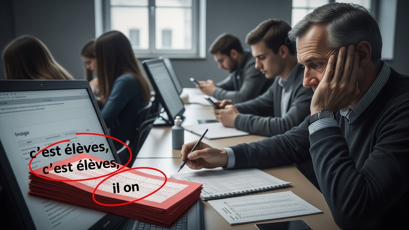 Les copies d’étudiants du supérieur sont truffées de fautes graves. Professeurs et experts parlent d’un véritable effondrement du niveau en français. Causes, conséquences et solutions concrètes.