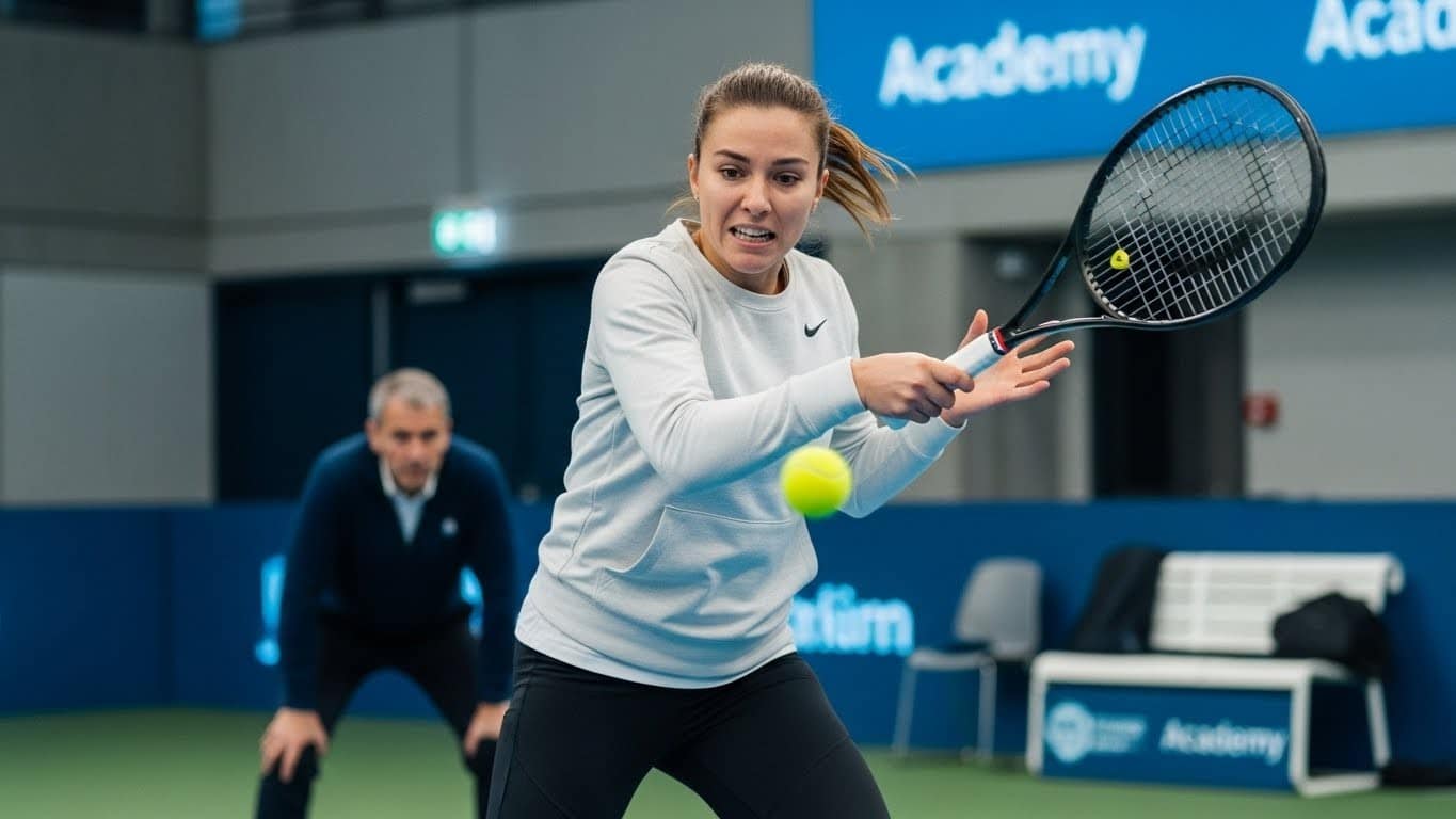 Découvrez le quotidien d'entraînement d'Elsa Jacquemot, revenue à Lyon avec son staff historique. Entre intensité, émotions et ambitions, la Française vise plus haut en 2026.