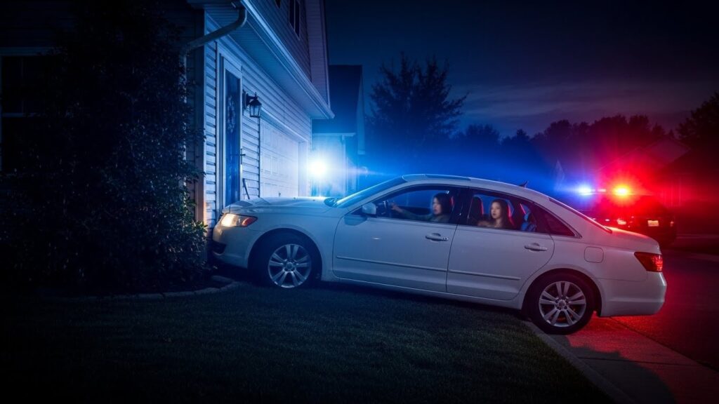 Enfants de 11 Ans au Volant d&rsquo;une Voiture Volée aux USA