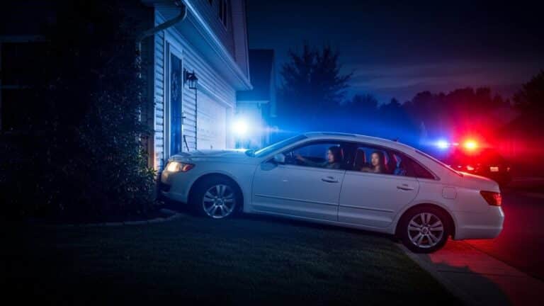 Enfants de 11 Ans au Volant d&rsquo;une Voiture Volée aux USA